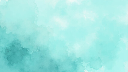 Abstract soft pastel watercolor with gentle shades of light cyan and white blending seamlessly. Smooth gradients and subtle cloud-like transitions. Calm, airy, and minimalistic, evoking , tranquility.