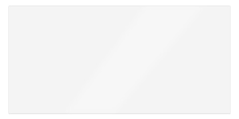 Obraz premium Glass Rectangle Panel PNG Transparent Background Isolated