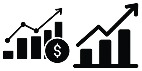 business goal icon vector set