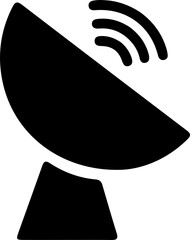 signal icon silhouette