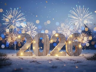 Happy new year,Frohes neues Jahr.2026