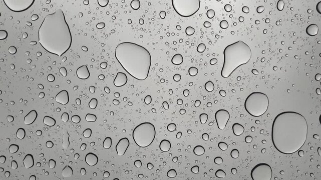 Efecto gotas de lluvia y sonido