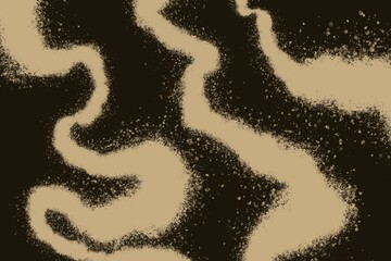 Taupe-brown abstract spotted design with soft gradients and organic blending, great for subtle neutral palettes