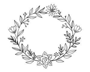 Laurel wreath vector illustration