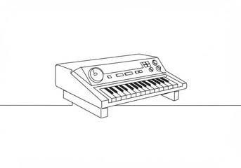 Exploring Creative Sounds With a Uniquely Designed, Isolated Music Center in Minimalist Style