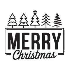 Merry Christmas, Digital Download, Christmas Design Clipart