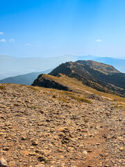 Beautiful street view of Old town in Jaca, Huesca, Spain