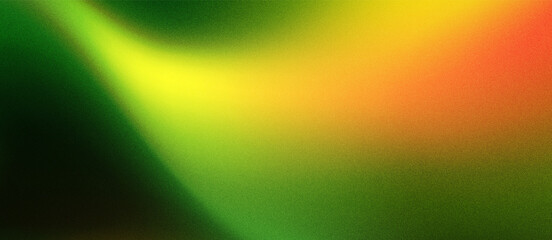 background grainy concept black, green and yellow light gradient colorful