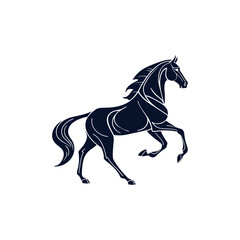 Galloping Horse Silhouette