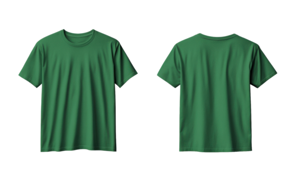 Green t-shirt front and back on white background.png