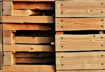 Massive, rustic wooden crate, weathered and worn,  barn,  delivery