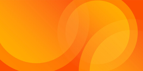 Abstract orange background with circles.