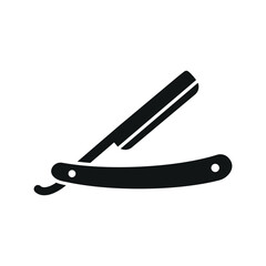 razor blade icon vector design template