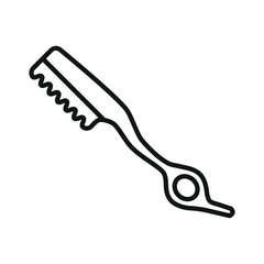razor blade icon vector design template