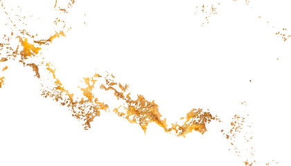 Luxurious glittering gold veins and cracks white background. Gold glitter elegant, beautiful texture. Gold glitter background texture with white background. Texture with gold veins.