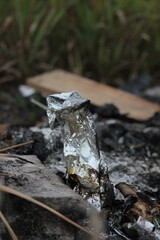 burning rubbish
