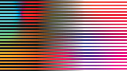 Abstract geometric composition with bold colors and textures