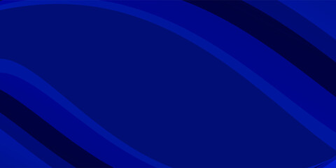 Blue Abstract Wave Overlapping Gradient Background
