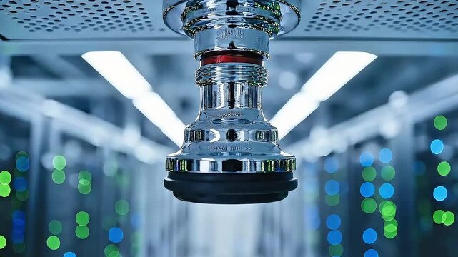 Data Center Fire Suppression System: Advanced Technology and Safety.