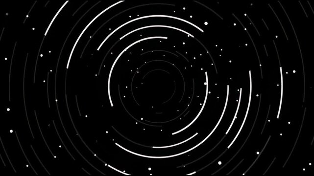 Abstract Spiral Motion Graphics
