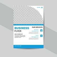 Modern corporate identity and business flayer template design