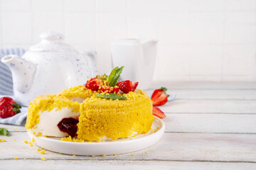 No-bake Upside Down Cheesecake