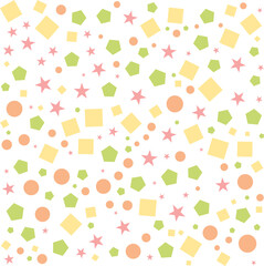 Geometric Shapes Pattern Background