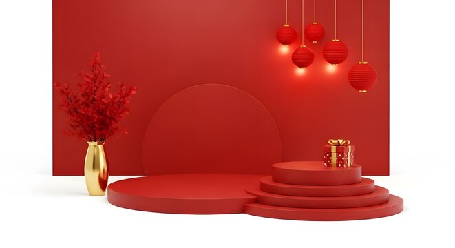 Golden dragon representing 2026 chinese new year isolated on white background