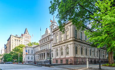 Fototapeta premium New York Cityhall, Lower Manhattan