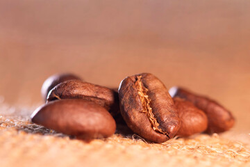 Pose café - grain de café