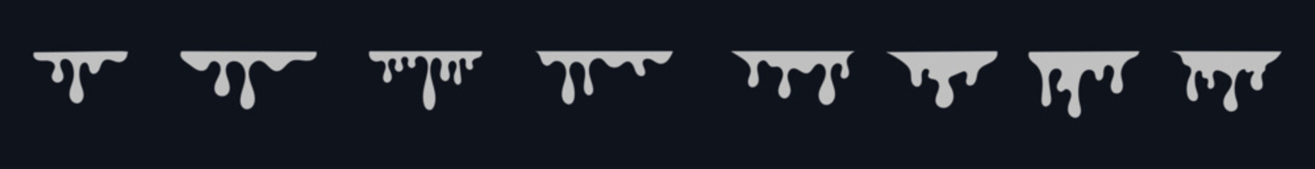 Black paint blots icon. Paint splash monochrome flat symbol. Vector illustration design