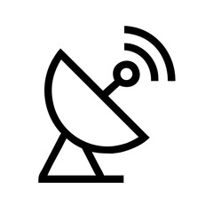 satellite dish icon design