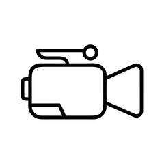 Camera outline icon design