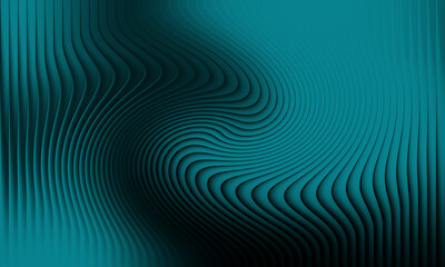 Abstract teal swirl background modern design with curved lines great for presentations and graphic design projects