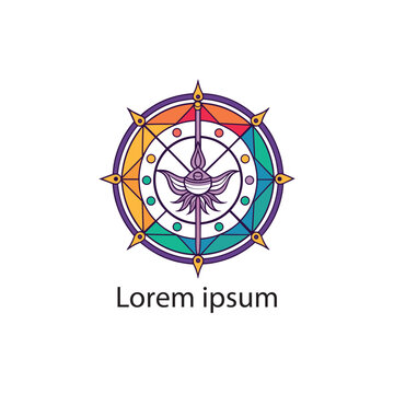 Celestial Lotus Compass