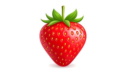 Vibrant Strawberry Delight - A Fresh and Juicy Close-Up.
