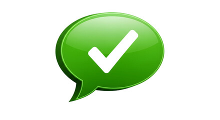 green check mark button