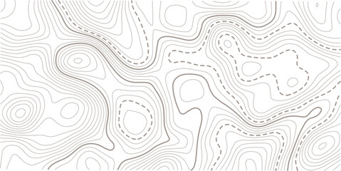 Topographic map background.Golden line topography map contour background.Transparent PNG Topographic line map. Modern design with White background with topographic wavy pattern design