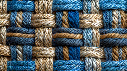 close up of a fabric texture