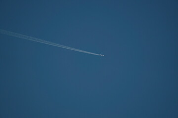 airplane in the sky