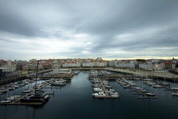 Fototapeta premium Port of La Caruña