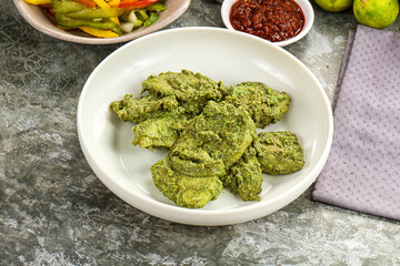 Indian cuisine - Mint chicken tikka