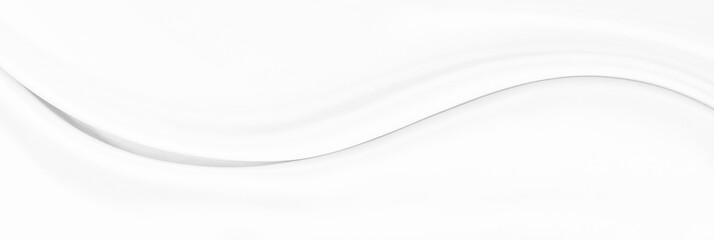 White gray satin texture that is white silver fabric silk panorama background with beautiful soft blur pattern natural.