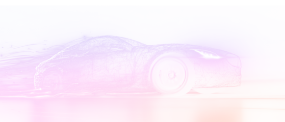 Modern Car Colored Line Art Illustration Png
