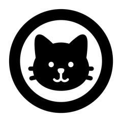 猫　アイコン素材