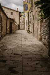 Gubbio, Umbria, Italy. Glimpses and panoramas