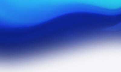 Abstract Dark Blue Wave Element with Smooth Gradient and Grain Effect PNG