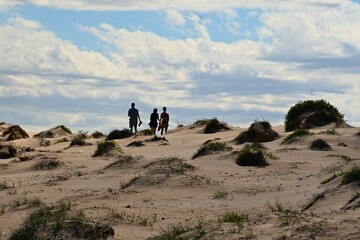 Las dunas de Alicante, España
