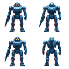 Futuristic Advanced AI Humanoid Robot  Next-Generation Android Prototype in Sci-Fi Laboratory High-Tech 