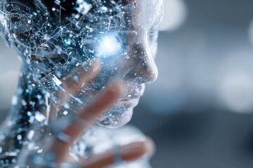 Modern Technology Integration with Artificial Intelligence and Digital Interface for Business Productivity and Innovation